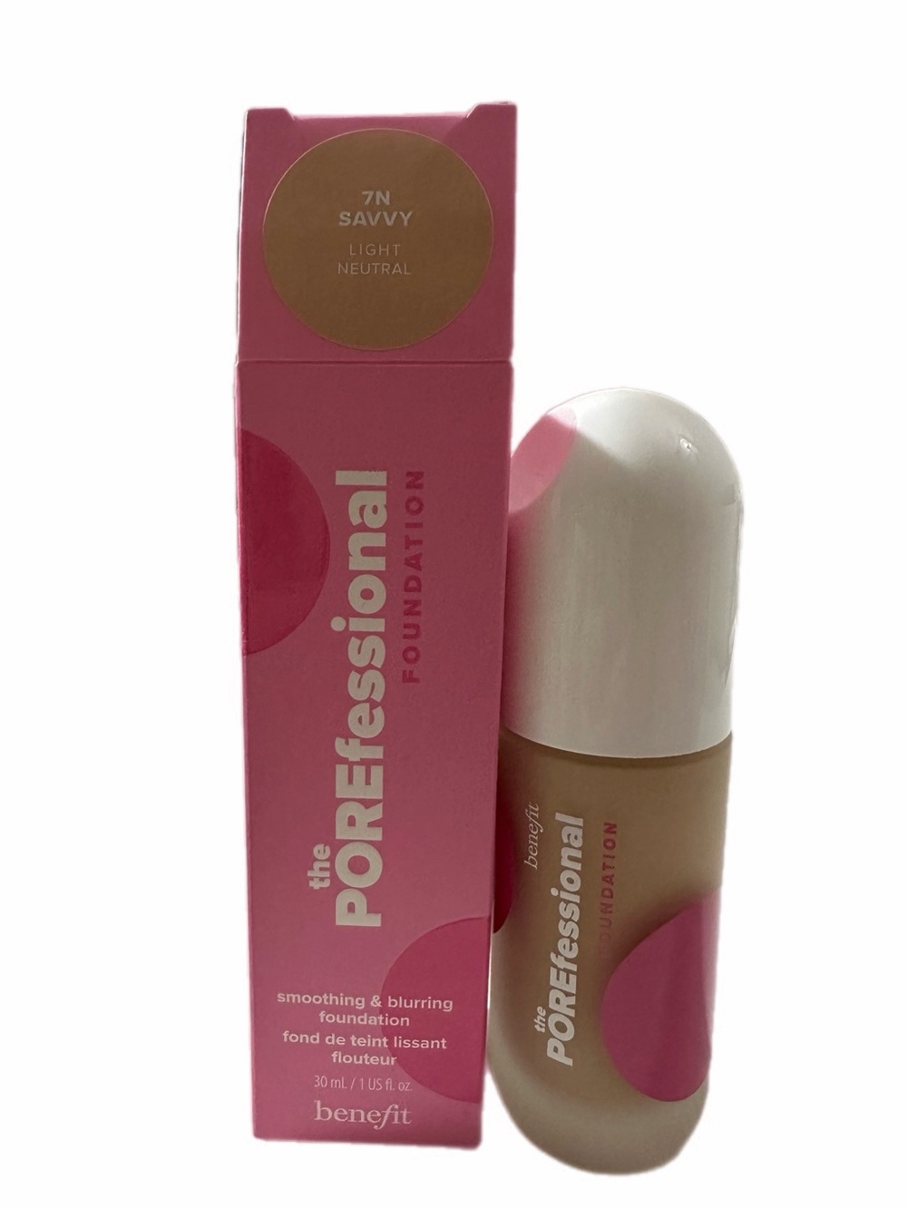 Benefit The POREfessional Foundation - 7N Savvy Light Neutral 30ml